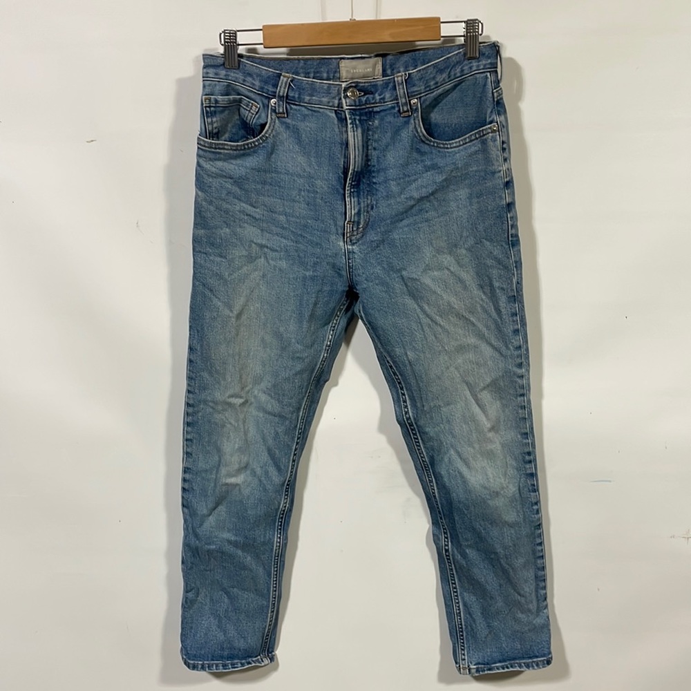 Everlane Light Blue Slim Straight Jeans